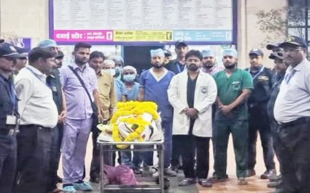 30 साल की विलासा शर्मा ने जाते-जाते 3 लोगों को दी नई जिंदगी, एम्स भोपाल में हुआ अंगदान; पुलिस ने दिया गार्ड ऑफ ऑनर