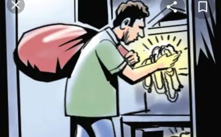 बदरवास कृषि उपज मंडी में चोरी, सबूत मिटाने के लिए डीवीआर और एलईडी उखाड़ ले गए बदमाश