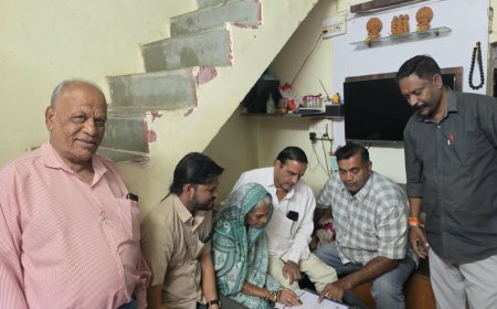स्वर्गीय इंदिरा शर्मा की प्रेरणा से सेंधवा में जगा देहदान का अलख, मां-बेटे ने एक साथ लिया मरणोपरांत देहदान का संकल्प