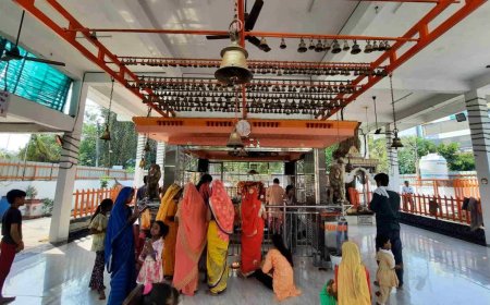 विदिशा के ऐतिहासिक देवी का बाग मंदिर का है मराठा इतिहास से नाता, नाना साहब पेशवा के काल में हुई थी स्थापना