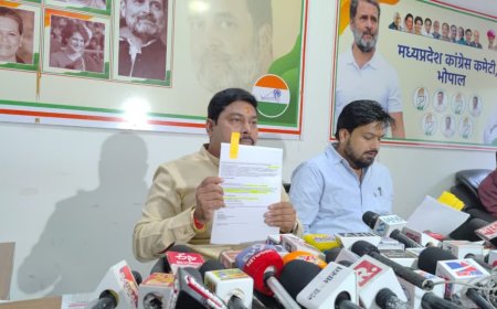 'आर्शीवाद का दीया' कार्यक्रम के टेंडर पर घमासान, कांग्रेस ने 6 घंटे में ठेका देने का आरोप लगाकर की सीबीआई जांच की मांग