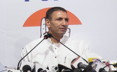 कांग्रेस प्रदेश अध्यक्ष जीतू पटवारी ने मोहन सरकार की प्रशासनिक व्यवस्था और रोजगार पर खड़े किए सवाल