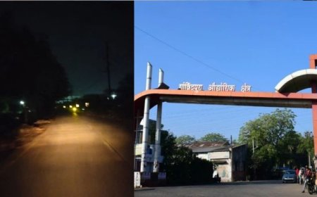 गोविंदपुरा औद्योगिक क्षेत्र में 7 करोड़ टैक्स देने के बाद भी अंधेरे में उद्यमी, एसोसिएशन ने खुद लगवाई स्ट्रीट लाइटें