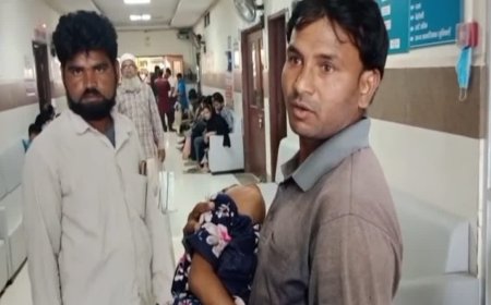 जम्बूपानी गांव के सरकारी स्कूल में गिरा भारी-भरकम लोहे का गेट, पहली कक्षा की 6 वर्षीय मासूम गंभीर रूप से घायल