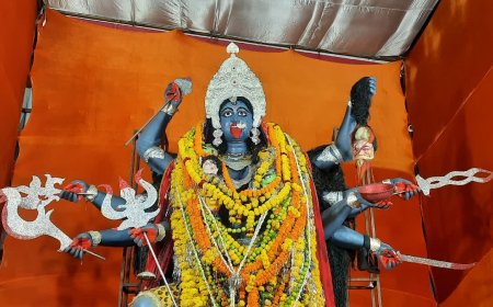 बांसकुली महाकाली झांकी की अनोखी गाथा, 1946 से चली आ रही है विदिशा की यह प्राचीन परंपरा