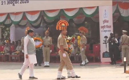 लाल परेड मैदान पर शहीदों को नमन, कर्तव्य पथ पर प्राण न्योछावर करने वाले 9 जवानों का बलिदान याद