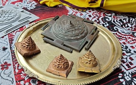नर्मदापुरम में बने श्रीयंत्रों की विदेशों में भारी मांग, जानिए तांबे, चांदी और सोने के श्रीयंत्रों का धार्मिक महत्व