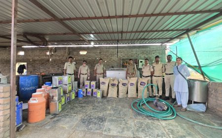 यूरिया, डिटर्जेंट और मिल्क पाउडर से बन रहा था जहरीला दूध, पुलिस की छापेमारी में भारी सामान जब्त
