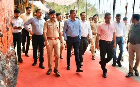 नवरात्रि पर्व को लेकर प्रशासन की उच्चस्तरीय बैठक और निरीक्षण, श्रद्धालुओं से खास अपील