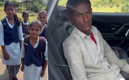 सड़क किनारे बेहोश पड़े शख्स के लिए भगवान बने स्कूली बच्चे, डॉ. नितिन उपाध्याय ने दी प्राथमिक सहायता