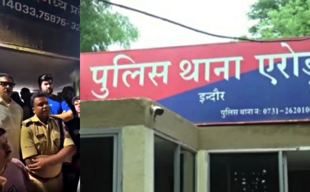 एरोड्रम थाने पर बड़ी कार्रवाई, बीजेपी नेता के रिश्तेदार से मारपीट मामले में TI समेत 6 पुलिसकर्मी लाइन अटैच