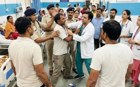 संजय गांधी अस्पताल में जंग का मैदान बना वार्ड, मरीज के अटेंडर, डॉक्टर और गार्ड के बीच हुई जमकर मारपीट