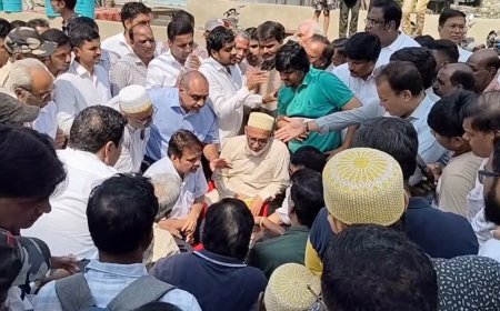 फोरलेन सड़क निर्माण की धीमी रफ्तार से भड़के व्यापारी, महापौर प्रहलाद पटेल बोले- 'मैं लाचार और नाकारा सिस्टम का शिकार हूं'