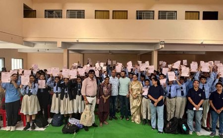जन्मदिन पर स्कूली बच्चों से मांगा अनोखा तोहफा, सिंगल यूज प्लास्टिक मुक्त मुहिम में जुटीं संचालिका