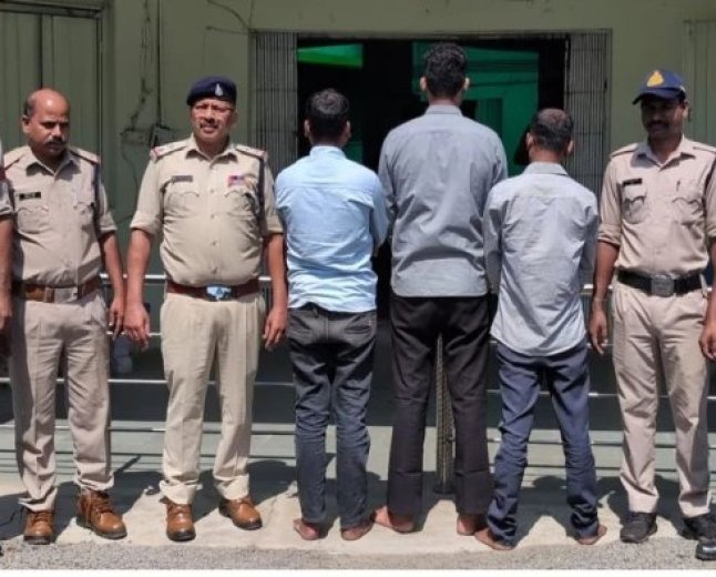 स्वास्थ्य विभाग के फर्जी अफसर बनकर उगाही करने वाले गिरोह का पर्दाफाश, 3 गिरफ्तार