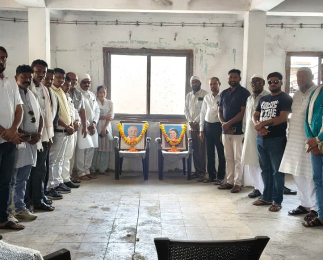 पूर्व प्रधानमंत्री इंदिरा गांधी और लौह पुरुष सरदार पटेल को सेंधवा में किया गया याद, वक्ताओं ने बताए विचार