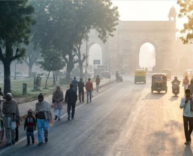 ग्वालियर में मौसम का बदला मिजाज, रात का पारा गिरकर 17.3 डिग्री पहुंचा; सुबह-शाम बढ़ी ठंडक