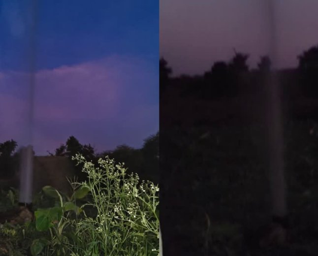 सालभर पहले फेल हुआ ट्यूबवेल, अचानक 40 फीट ऊंचाई तक उड़ा पानी का फव्वारा, दंग रह गए किसान
